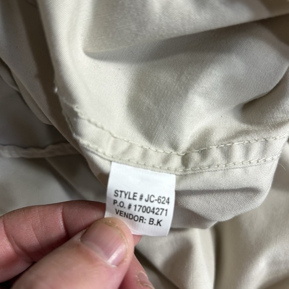 Epcot Disney Cast Member Uniform Shirt Large Vintage Jonathan Corey Workwear - Picture 6 of 10